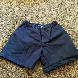 Meripex Apparel dark blue short shorts. Size Medium.